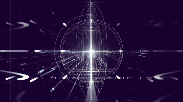 quantum computing simulation -  technology innovation, data science visualization, artificial intelligence network, big data analytics, cloud computing server, cybersecurity encryption, algorithm,