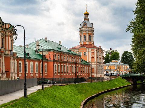 Alexander Nevsky Lavra outer walls, St Petersburg