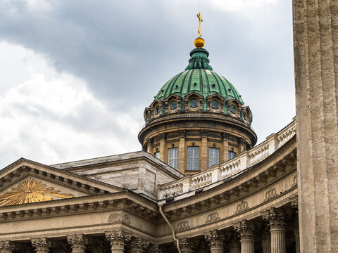 dome of Kazanskiy Kafedralniy Sobor, St Petersburg