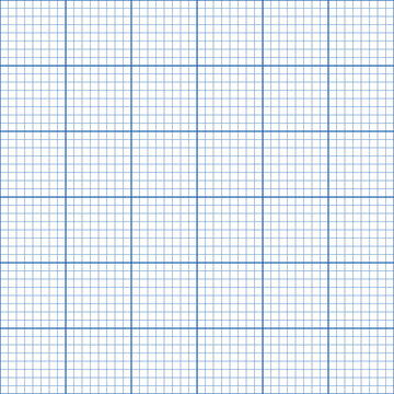 Blue Blueprint Technical Grid Pattern, Transparent Background PNG