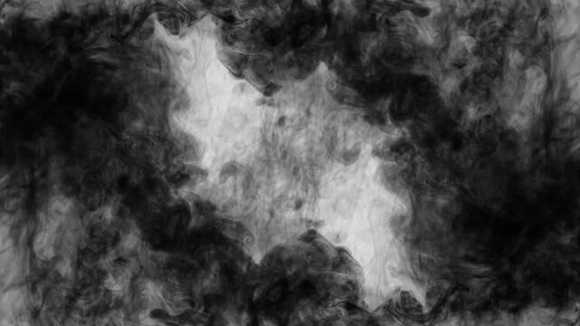 Dark Fog and Smoke Overlay for Horror Content, Suspense Films and Cinematic Transitions