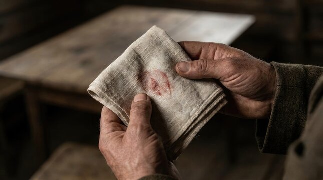 Sick old hand: pulmonary infection, respiratory disease, tuberculosis bacterium, mycobacterium contagion, lung inflammation, cough diagnosis, tb illness, treatment recovery, immunity screening.