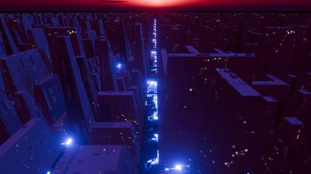 A science fiction clip that works well with music.