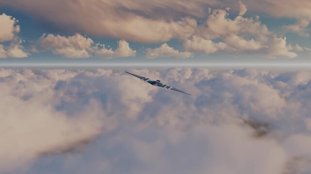 A science fiction scene in a fantasy world with spaceships and space stations.
