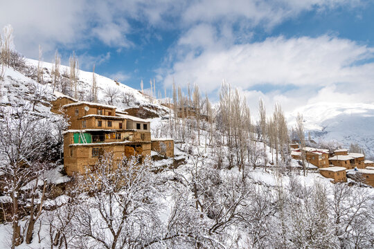 Uzuntas Village view in Bitlis Province of Turkey