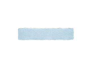 Obraz premium Torn Light Blue Paper Strip Rectangle Texture Png Photo - torn blue paper strip, light blue paper, blue paper texture, ripped paper strip, horizontal paper, torn edge, pastel blue, handmade paper