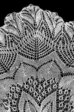 Crochet lace patterns border, crocheted Grandma's Doily, detail of hand-crocheted embroidery, tablecloth, napkin isolated on black background border art design. Craft, vintage linen. Vertical, flatlay