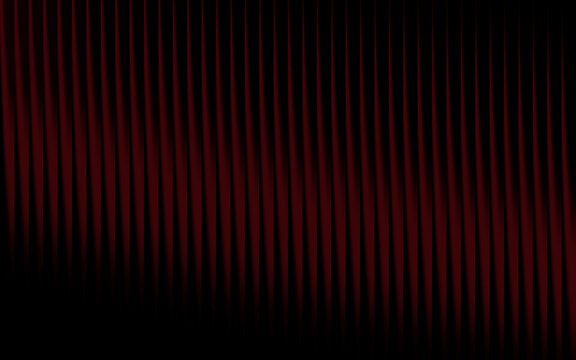 Dark red vertical stripes texture background gradient with a glass effect on a black background a futuristic look featuring cool glow, soft waves, and transparent layers that create a sense of motion