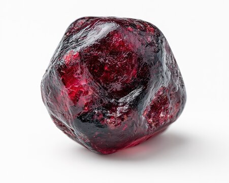 Red, Rough Diamond Crystal