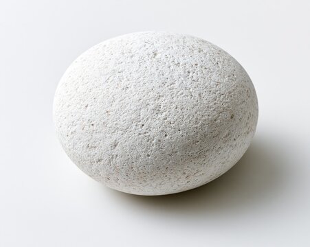 Smooth, White Pebble with Tiny Bumps