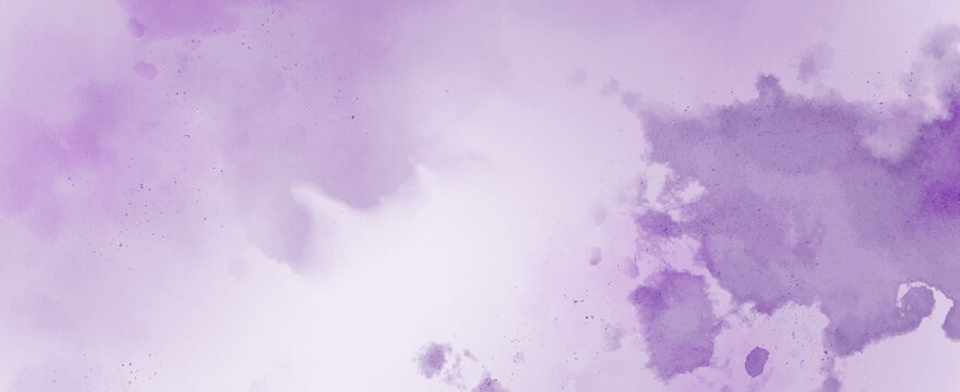 Abstract watercolor art background template. purple watercolor backdrop empty space for text, banner, presentation or product display graphic design