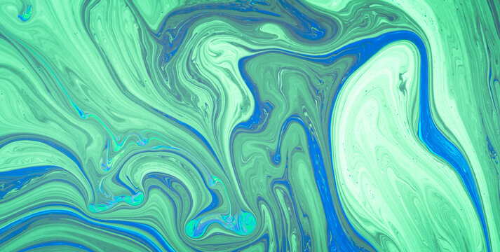 A Grunge and Water Pattern in a Colorful Artistic Design