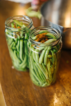 Pickling Green Beans