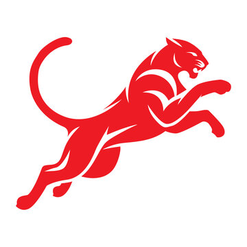 Tiger brand company logo design and branding