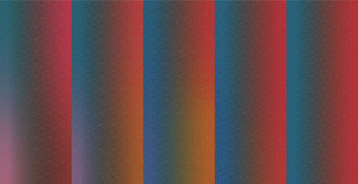 Vertical gradient stripes with grainy texture abstract graphic