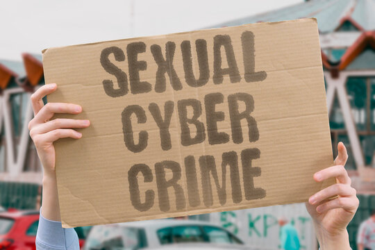 "Sexual cyber crime" Enhanced penalties for digital sex offenses. SEXUAL. CYBER. CRIME. PENALTY. STATE.