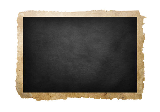 photo frame card isolated on the white backgrounds