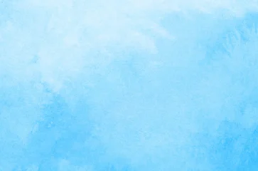 Abstract blue background in watercolor style © nata777_7