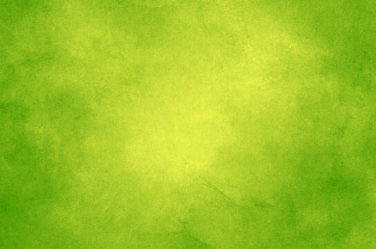 Green abstract background in watercolor