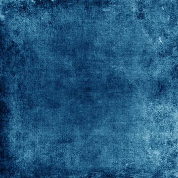 Grunge blue background with space for text