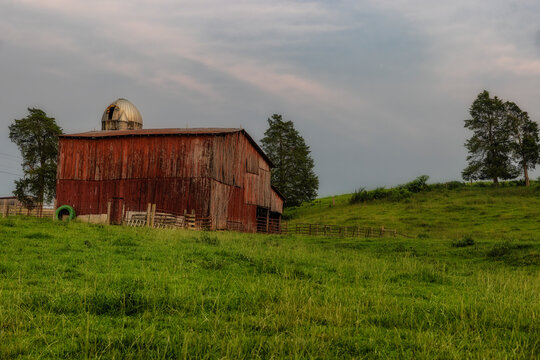 Agricultural lands near Gray, Tennessee, United States