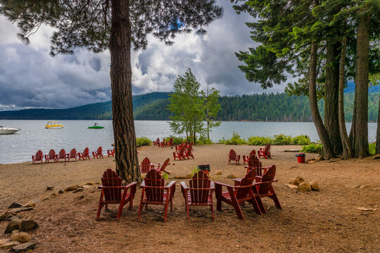 Lake of the Woods Resort in sourthern Oregon, United States
