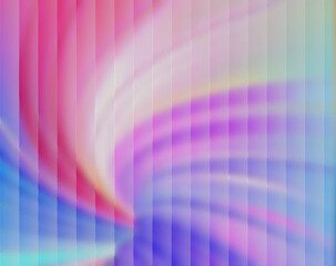 Obraz premium Abstract colorful rainbow wave pattern with vibrant hues and flowing lines
