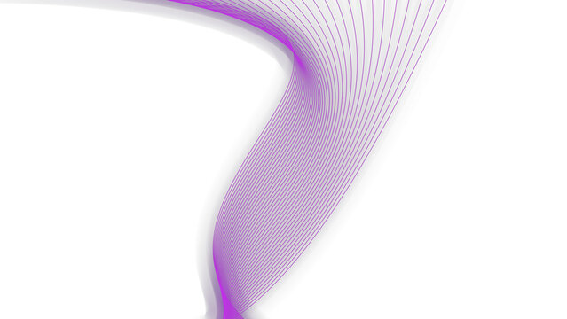 Vibrant Abstract Purple Light Trails on Dark Background - Futuristic Energy Design
