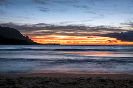 Hanalei Bay Sunset