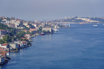 Obraz premium General view of Istanbul City, Turkiye
