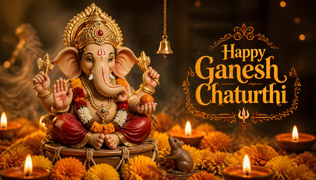 Ganesh Chaturthi background
