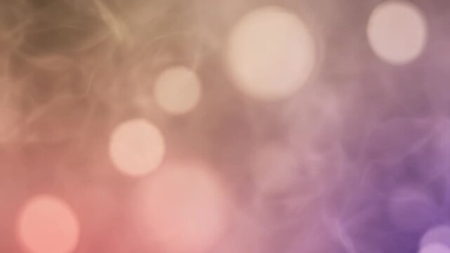 Soft Warm Bokeh Blurred Background