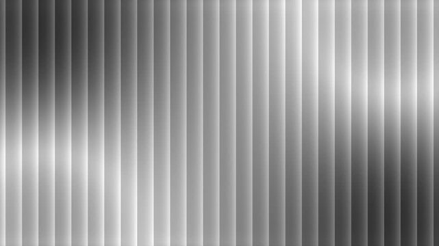 Abstract grey vertical stripes background animation with soft light flowing motion effect creating smooth rhythmic motion patterns in modern digital video.