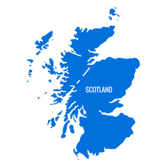 Scotland country map © Vexels