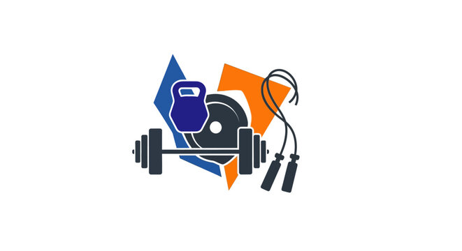 Fitness Equipment Logos.