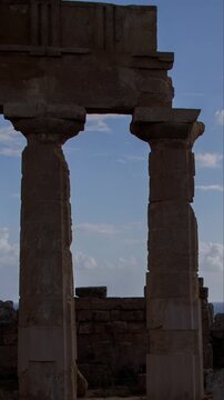 the greek ruins of Selinunte in sicily, italy