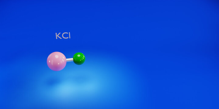 Molecule. Chemicals, micro and macronutrients. Periodic table of Mendeleev. 3d render.