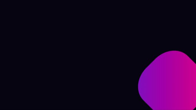 Abstract gradient square motion with smooth color transition and minimalist dark animation 4k background