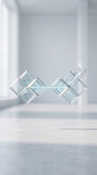 Minimal End to End Encryption with Interlocking Geometric Keys