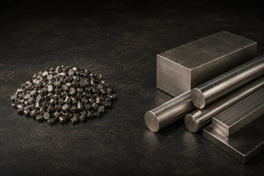 STOCK 01 - METALS / RAW MATERIALS / EXTRACTION
One combined approved series | 001-072 | original PNG files preserved in ZIP
Raw material to component, semi-finished metal stock, heavy factory environm