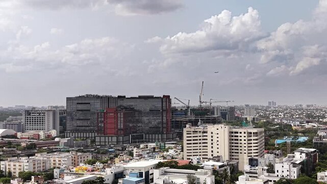 The DLF corporate office building and IT park in the city - August, 2026, Chennai, India