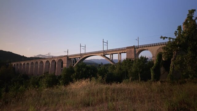 Isernia. Santo Spirito railway bridge