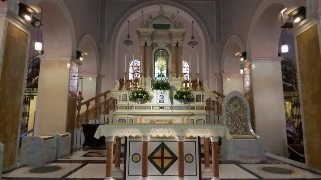 Manoppello, Abruzzo. The Basilica of the Holy Face