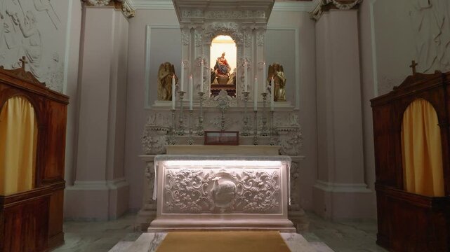 Manoppello, Abruzzo. The Basilica of the Holy Face