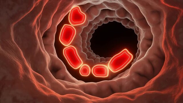 Colonic Mucus Barrier Gaps Across Crypt Openings in Microscopy-Style Medical Visualization