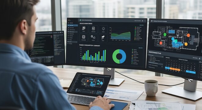 Cloud computing innovations for efficient facility management and device monitoring solutions