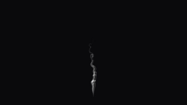 Soft white smoke drifting upward,steam smoke effect on black background,realistic steam cloud animation,seamless loop overlay,cinematic fog overlay, plume floating gently,slow motion, 4k