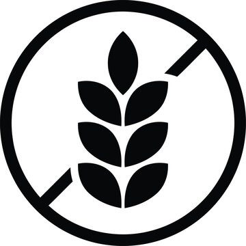 gluten free or non gluten food allergy product dietary label for apps and websites