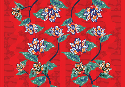 Indonesian batik is very aesthetic and emphasizes very high levels of meticulousness.