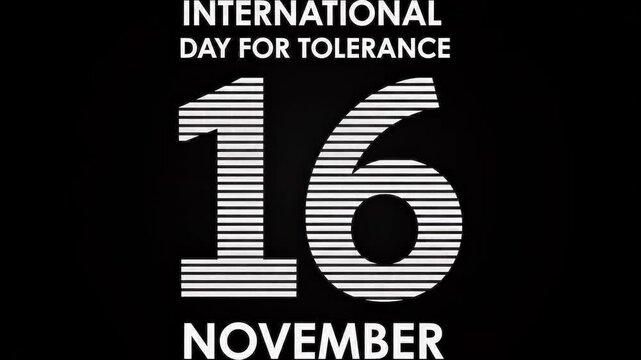 International day for tolerance on november 16th
